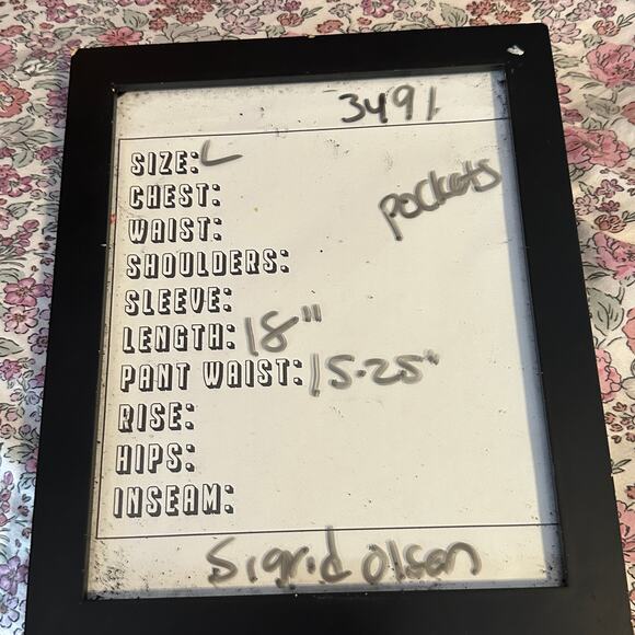 SIGRID OLSEN Beachy Tropical A-Line Lined Ruffle Mini Skirt Pockets Large - Picture 6 of 6